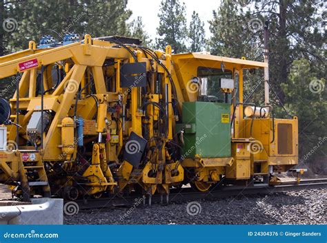 train track repair machine